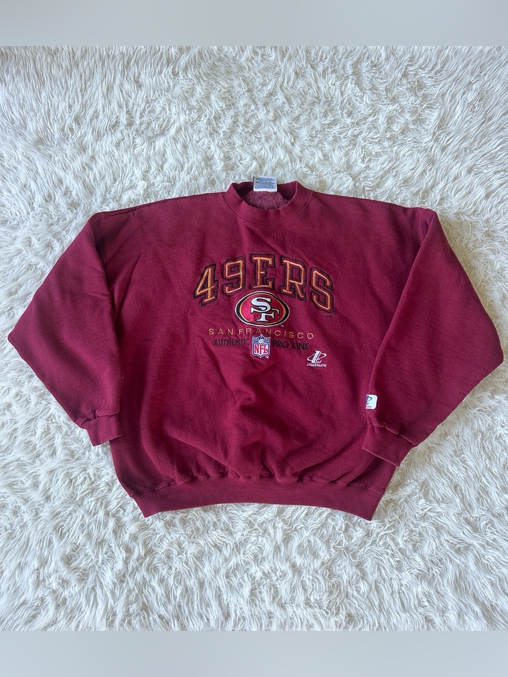 Vintage Logo Athletic Proline NFL San Francisco 49ers crewneck sweatshirt XL